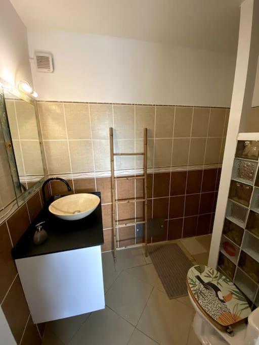 Appartement T2 - Vue Campagne Le Robert Bagian luar foto